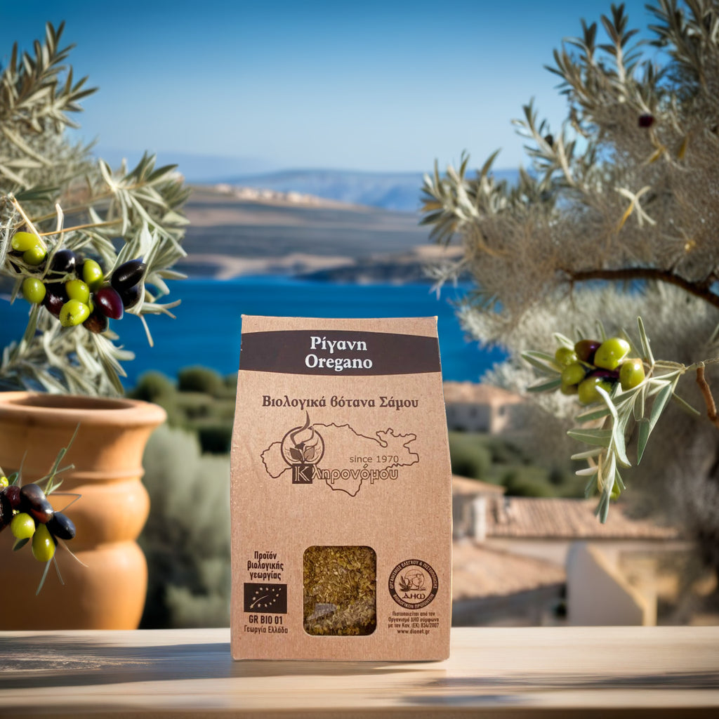 Βιολογικά βότανα Κληρονόμου Σάμου - Ρίγανη (50 γραμμάρια)