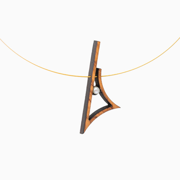 Nemesis hanger van olijfhout | Olive Collection