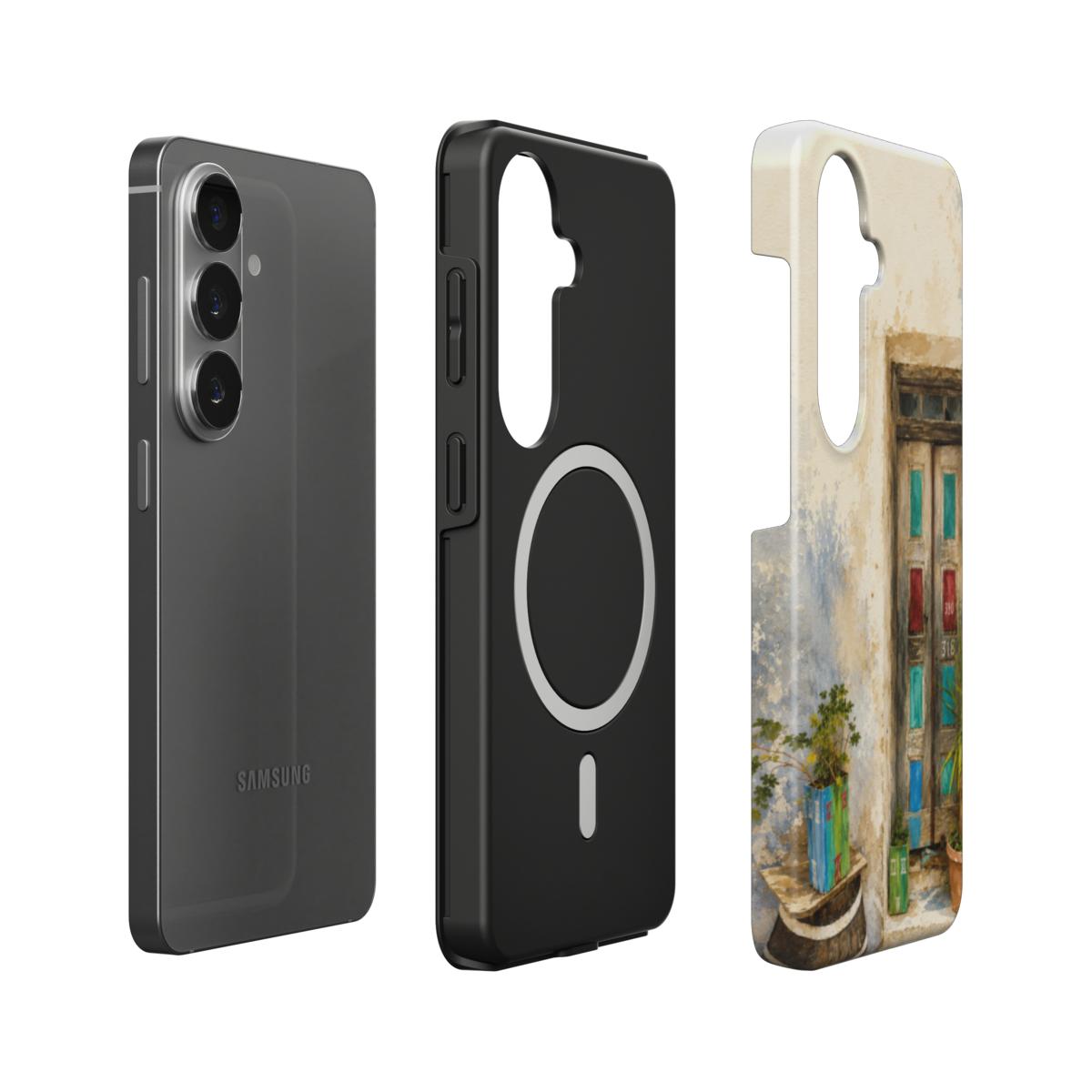 Telefoonhoesje "Samos Deur"
