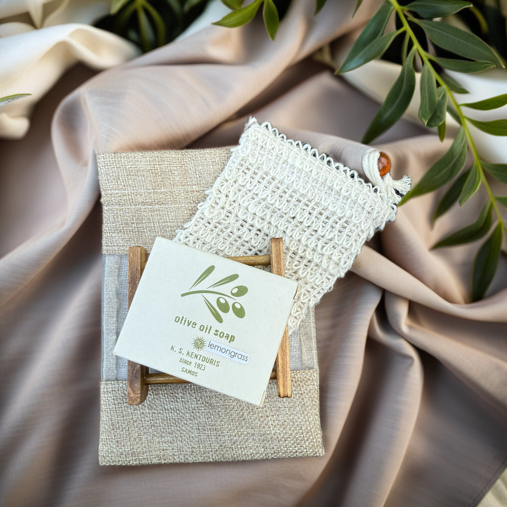 Grieks Olijfzeep Cadeaupakket – The Soap Factory Samos