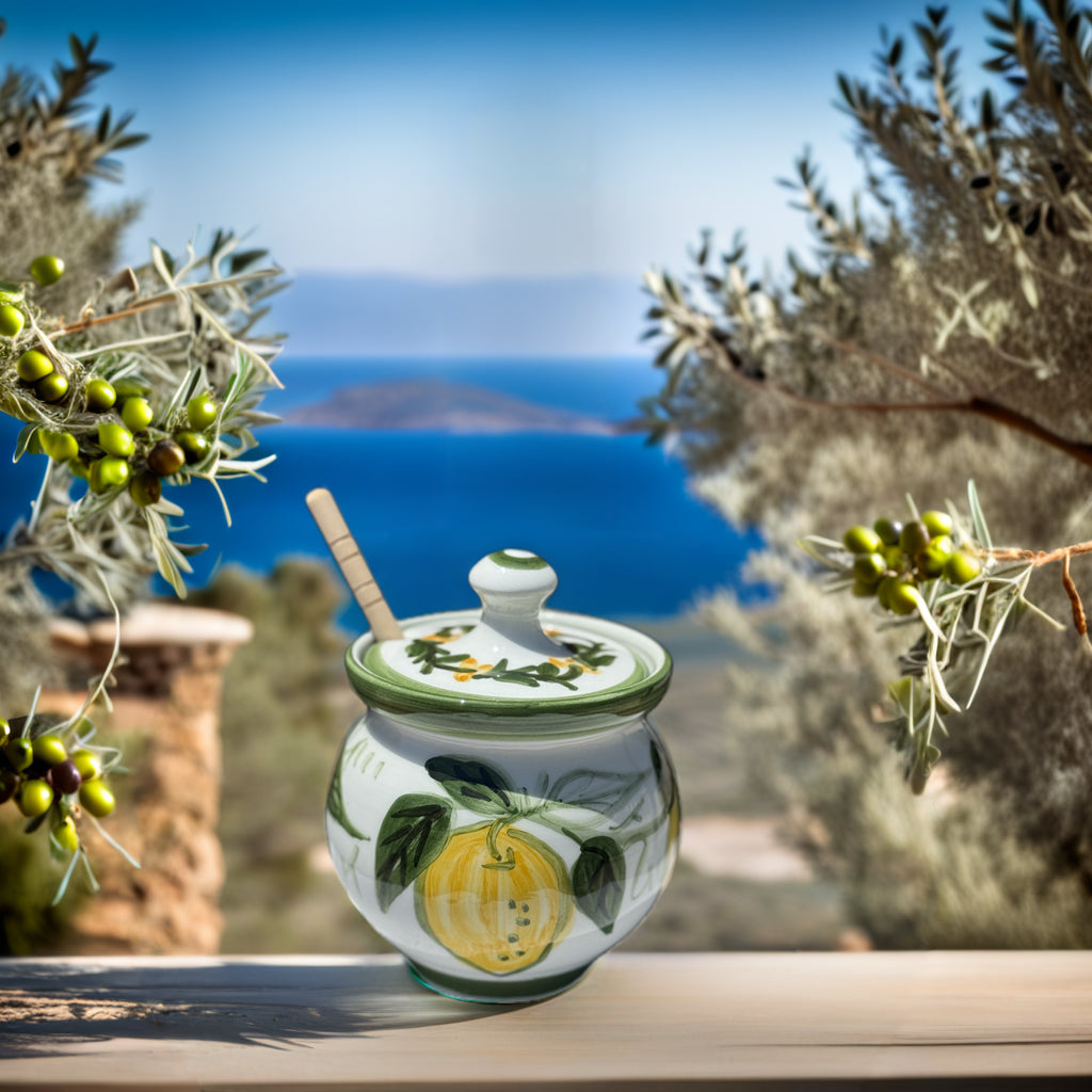 Γλαστράκι με μέλι Poppi Art Samos/Κόκκινο ψάρι