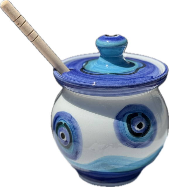 Honingpotje Poppi Art Samos/ Boze oog