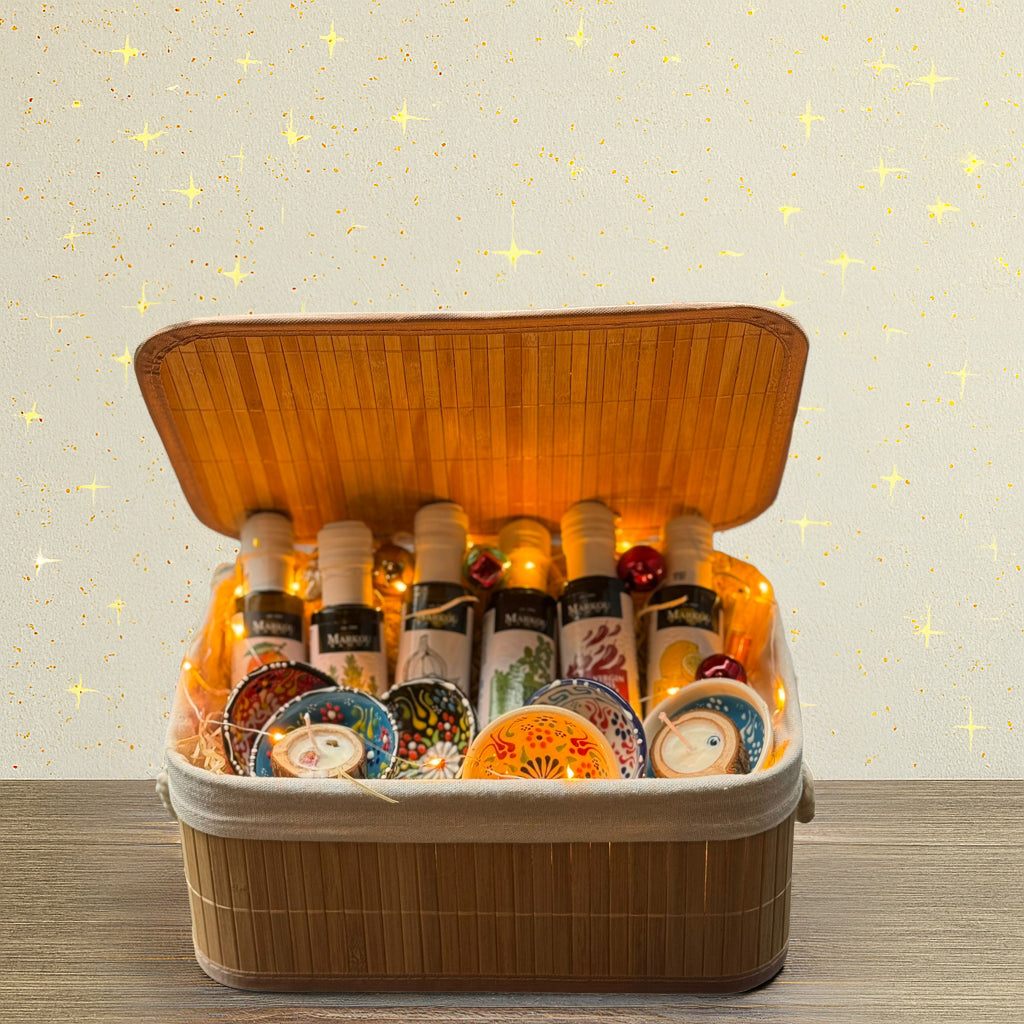 Geschenkset “Greek Oil & Ceramics Deluxe” – €64,50