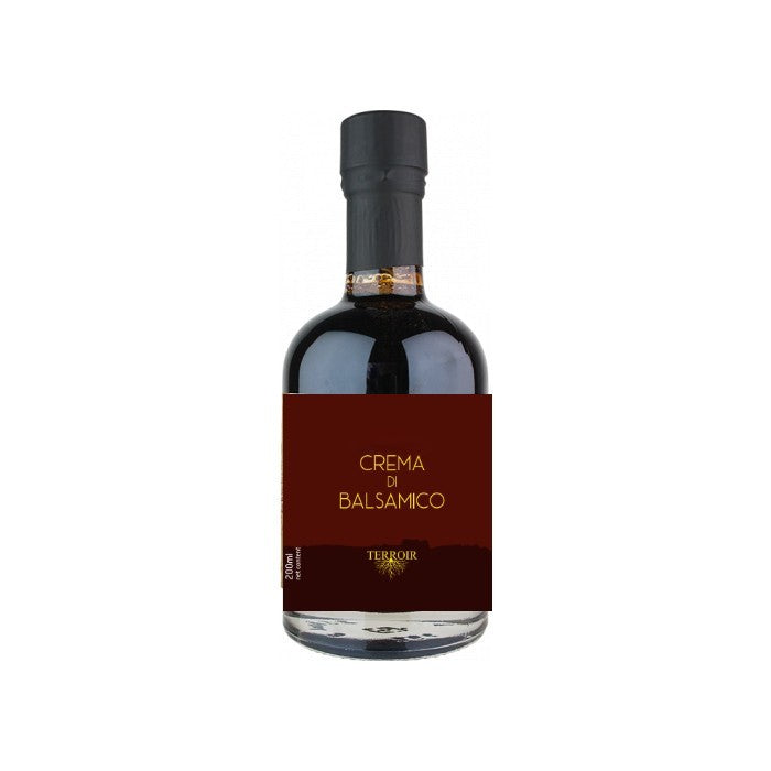 Organic Crema Di Balsamic Glaze 200ml - 100% Natural, No Preservatives or Additives