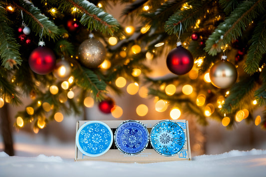 Handgemaakte & Handbeschilderde Keramieken Schaaltjes uit Rhodos (Set van 3) – 4