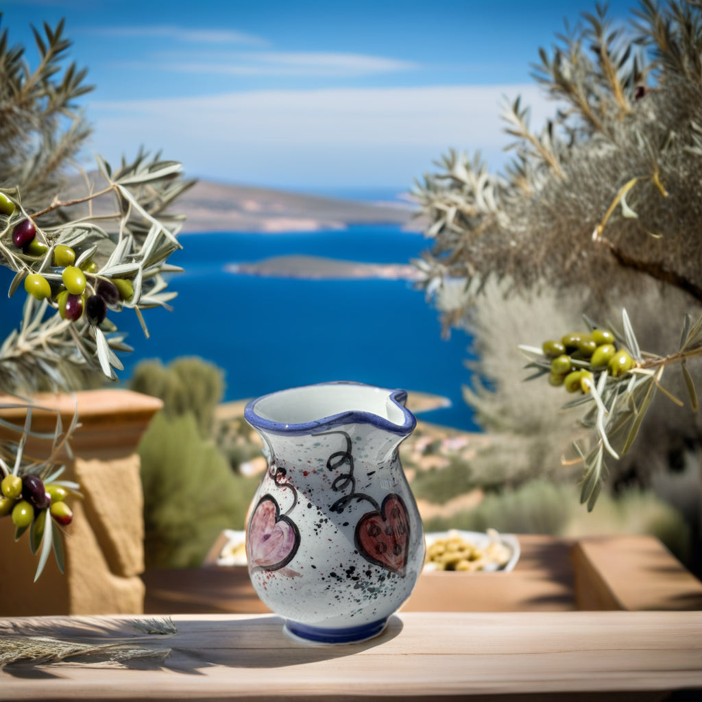 Honey pot Poppi Art Samos/ Red fish 