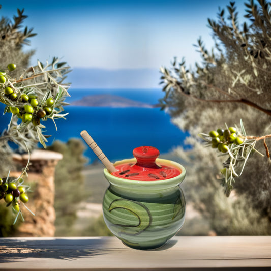 Honingpotje Poppi Art Samos/ Meloen