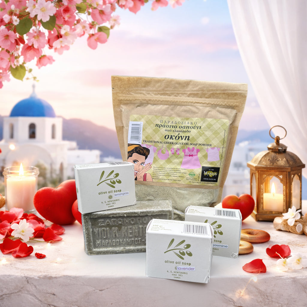 Liefde voor Huis & Huid — Pure Greek Care Collection