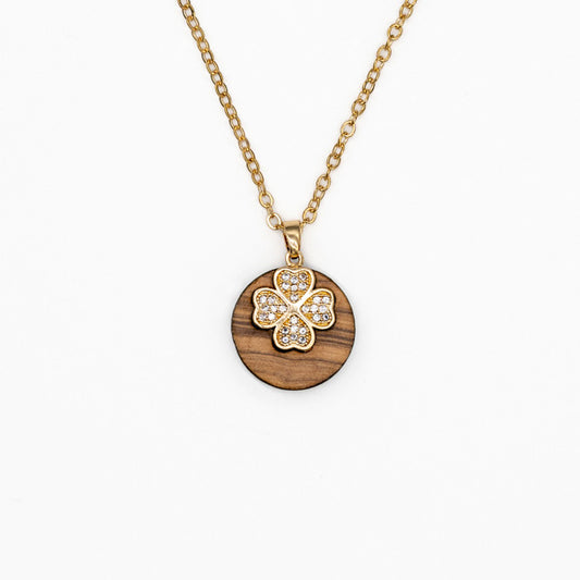 Tychi hanger van olijfhout | Olive Collection