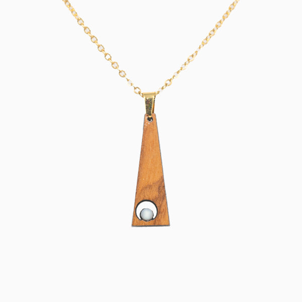 Aktina hanger van olijfhout | Olive Collection