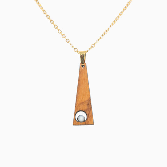 Aktina hanger van olijfhout | Olive Collection