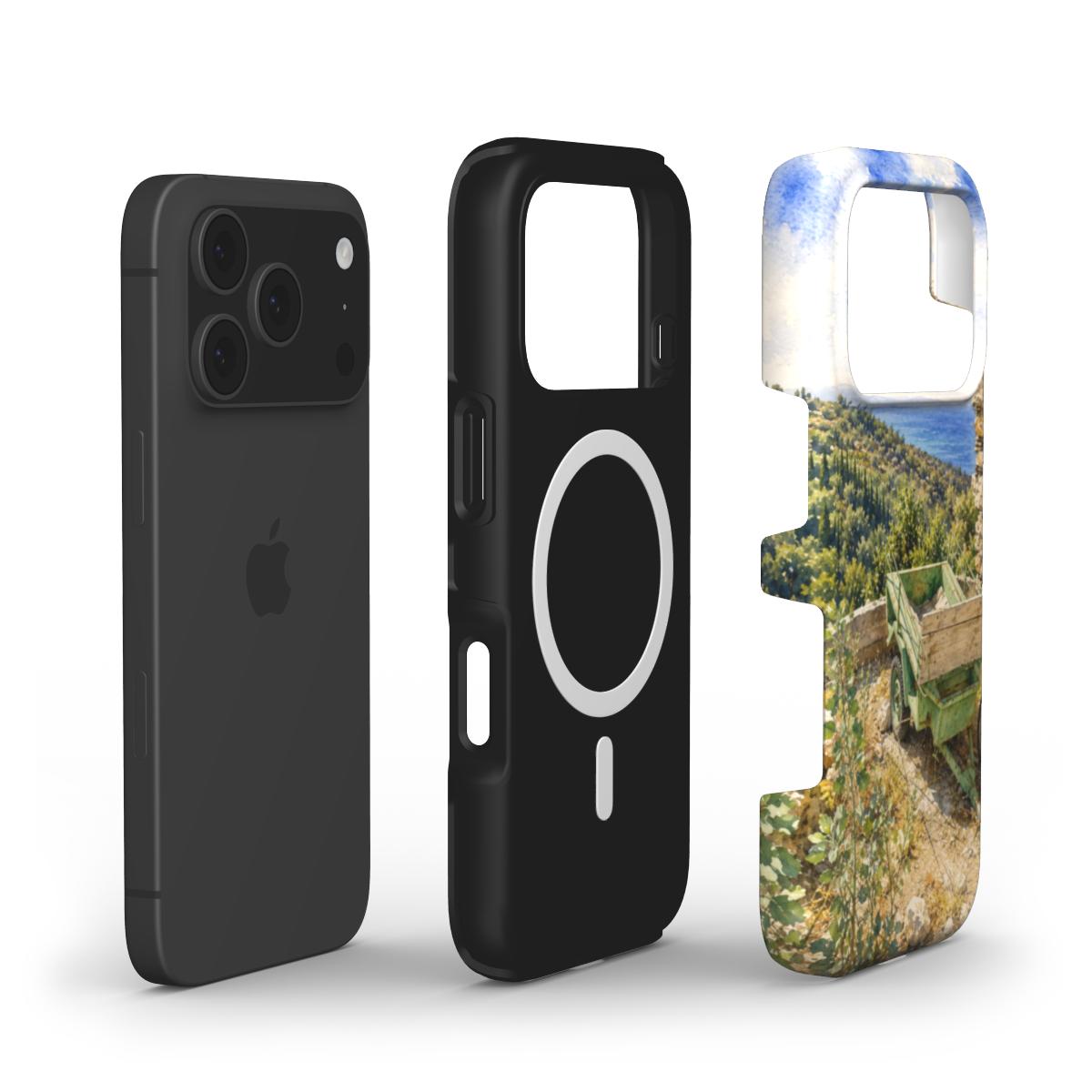 Phonecase "Zicht op de Egeïsche Kust"