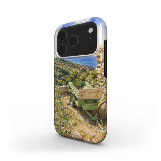 Phonecase "Zicht op de Egeïsche Kust"