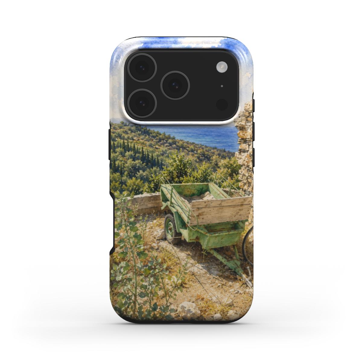 Phonecase "Zicht op de Egeïsche Kust"