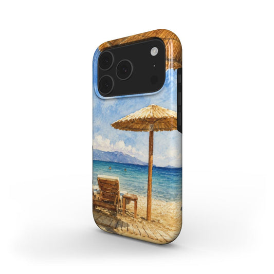 Phonecase "Strandmoment op Samos"