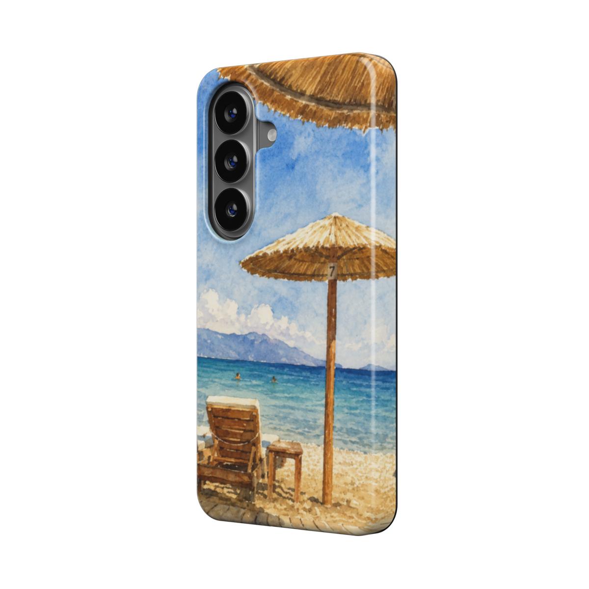 Phonecase "Strandmoment op Samos"