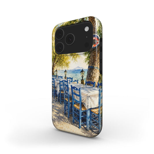 Telefoonhoesje “Lunch aan Zee”