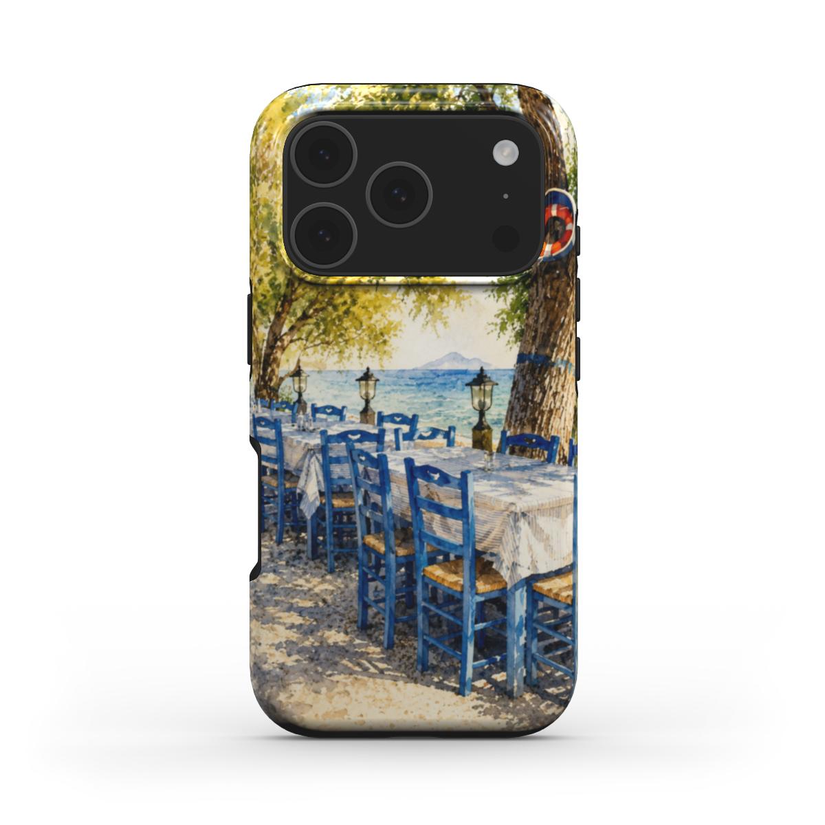 Telefoonhoesje “Lunch aan Zee”