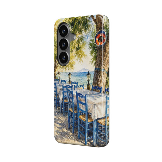 Telefoonhoesje “Lunch aan Zee”