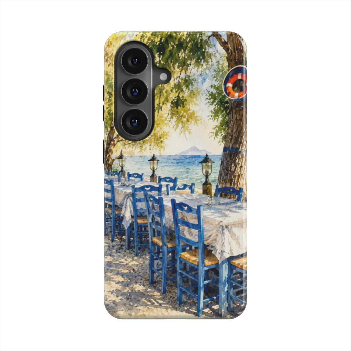 Telefoonhoesje “Lunch aan Zee”