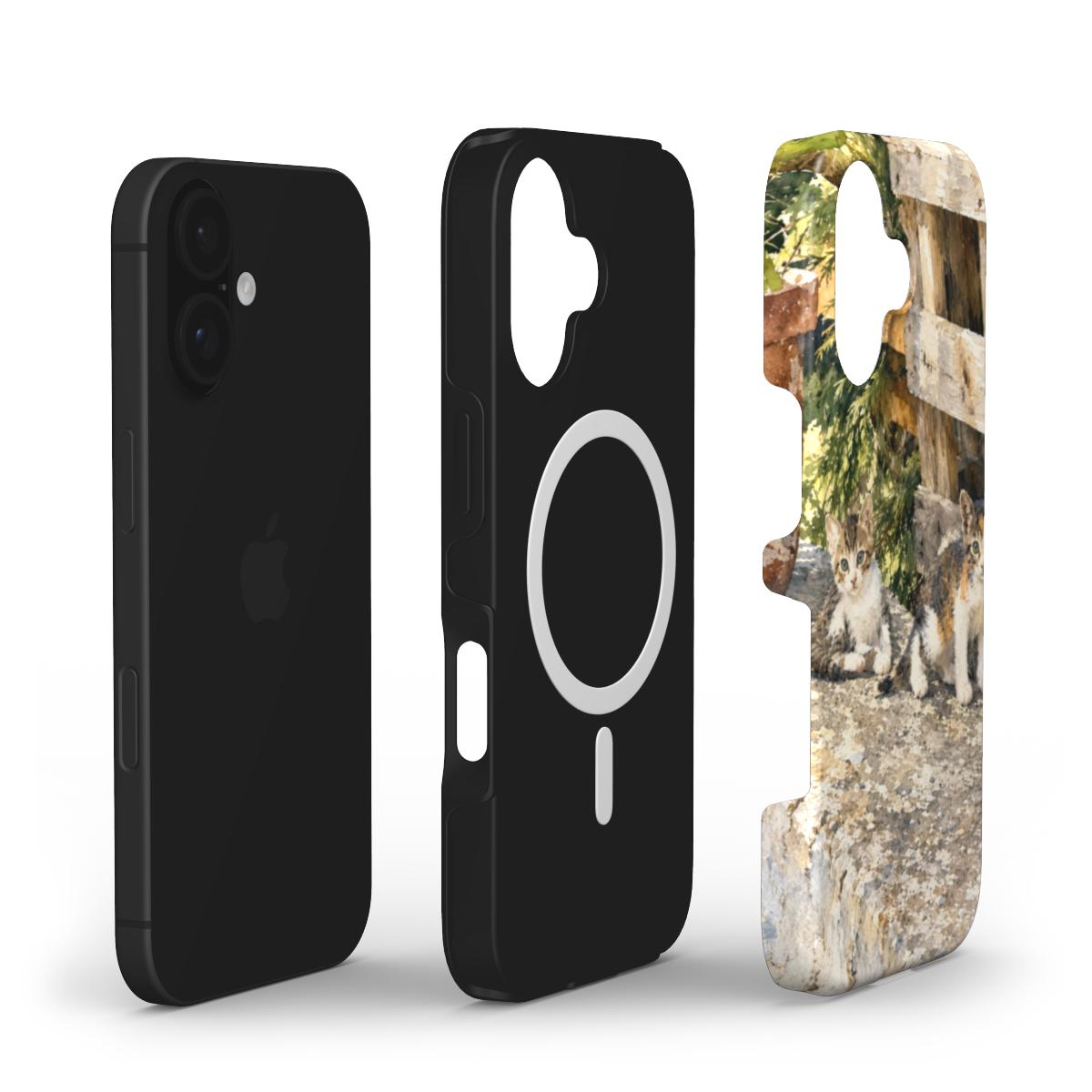 Telefoonhoesje “Zonovergoten Katjes op Samos”