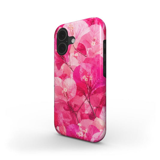Telelfoonhoesje “Roze Bougainville Droom”