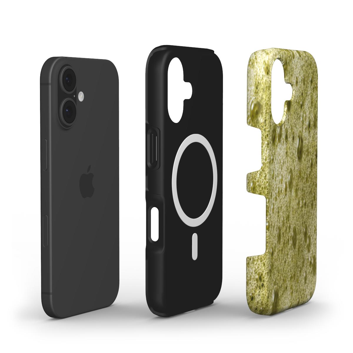 Telefoonhoesje "Olijfschuim Essence"
