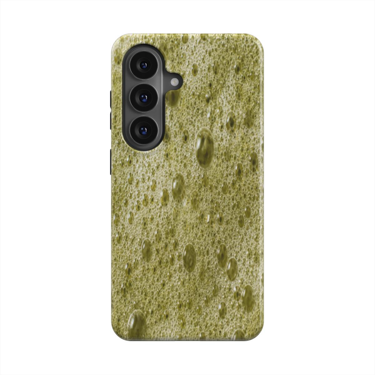 Telefoonhoesje "Olijfschuim Essence"
