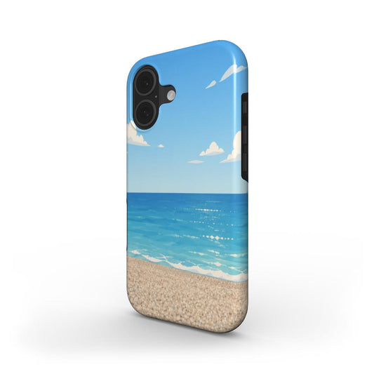 Telefoonhoesje "Azure Beach"
