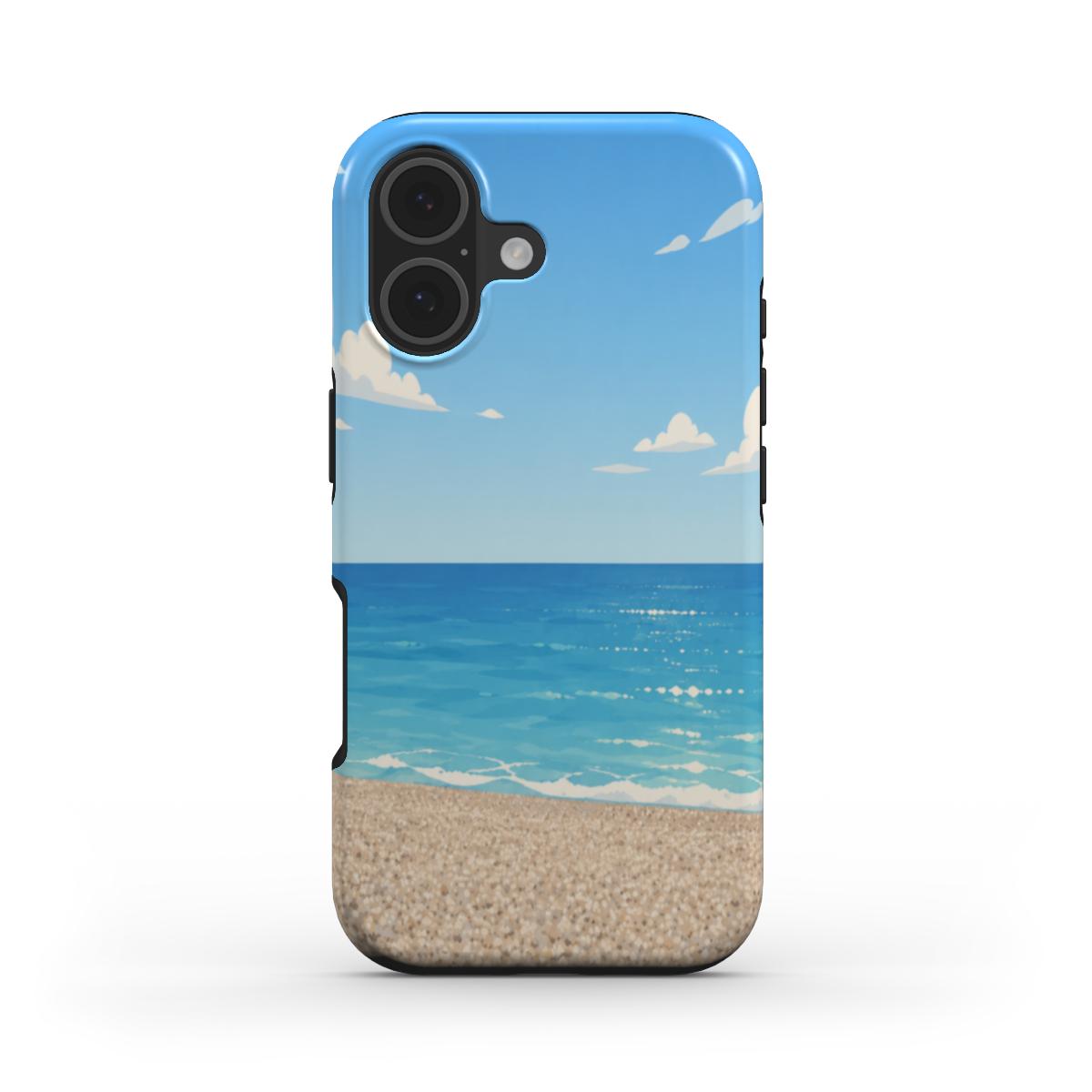 Telefoonhoesje "Azure Beach"
