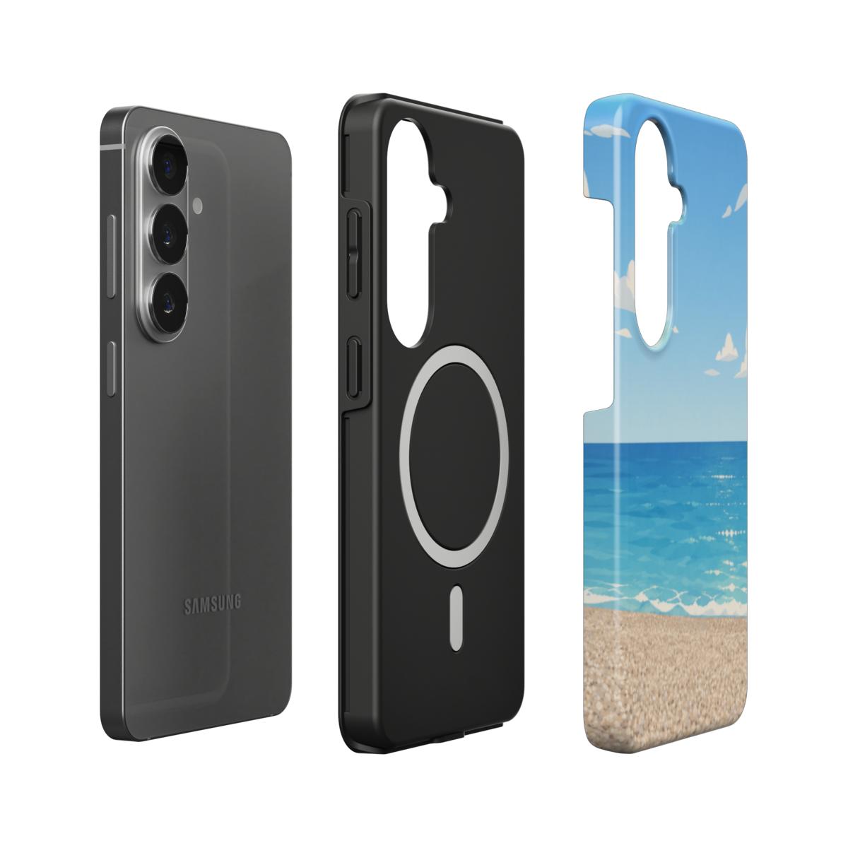 Telefoonhoesje "Azure Beach"