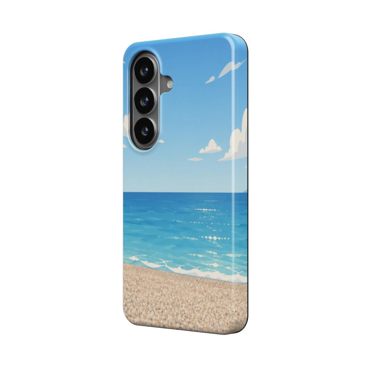 Telefoonhoesje "Azure Beach"