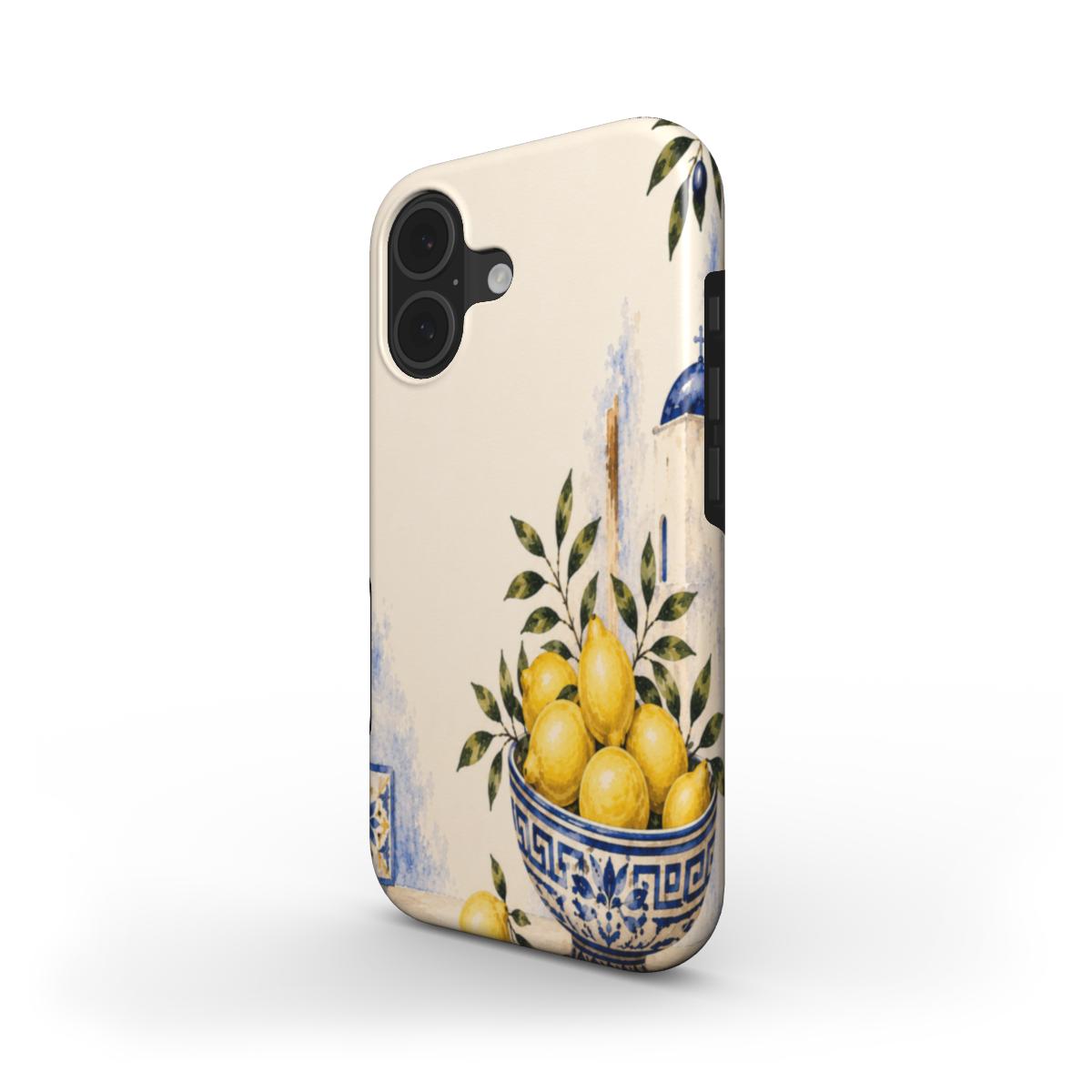 Telefoonhoesje "Egeïsche Citroendroom"
