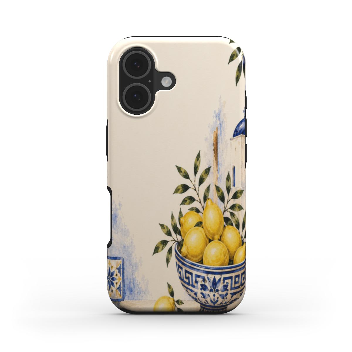 Telefoonhoesje "Egeïsche Citroendroom"