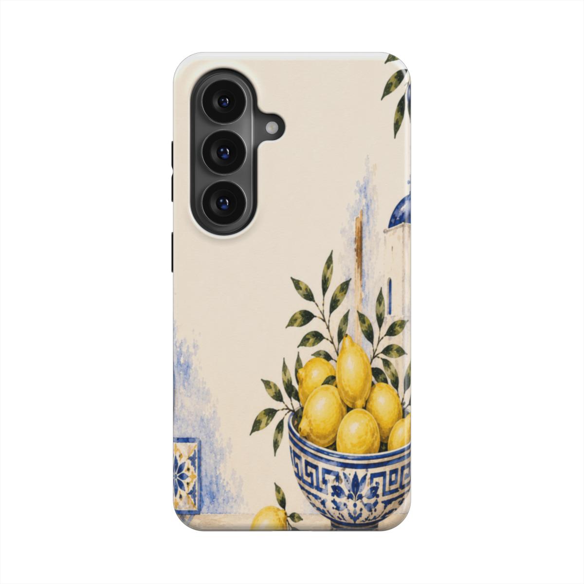 Telefoonhoesje "Egeïsche Citroendroom"