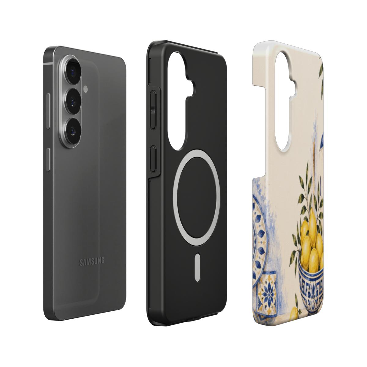 Telefoonhoesje "Egeïsche Citroendroom"
