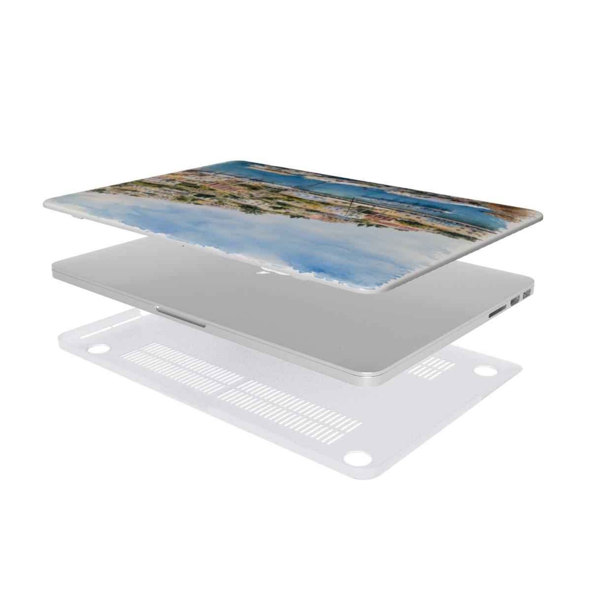 MacBook Case "Symi Havenromantiek"