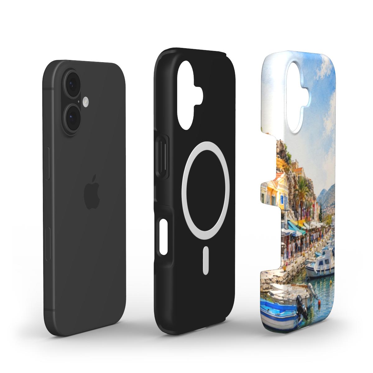 Telefoonhoesje "Mediterrane Havenboulevard"