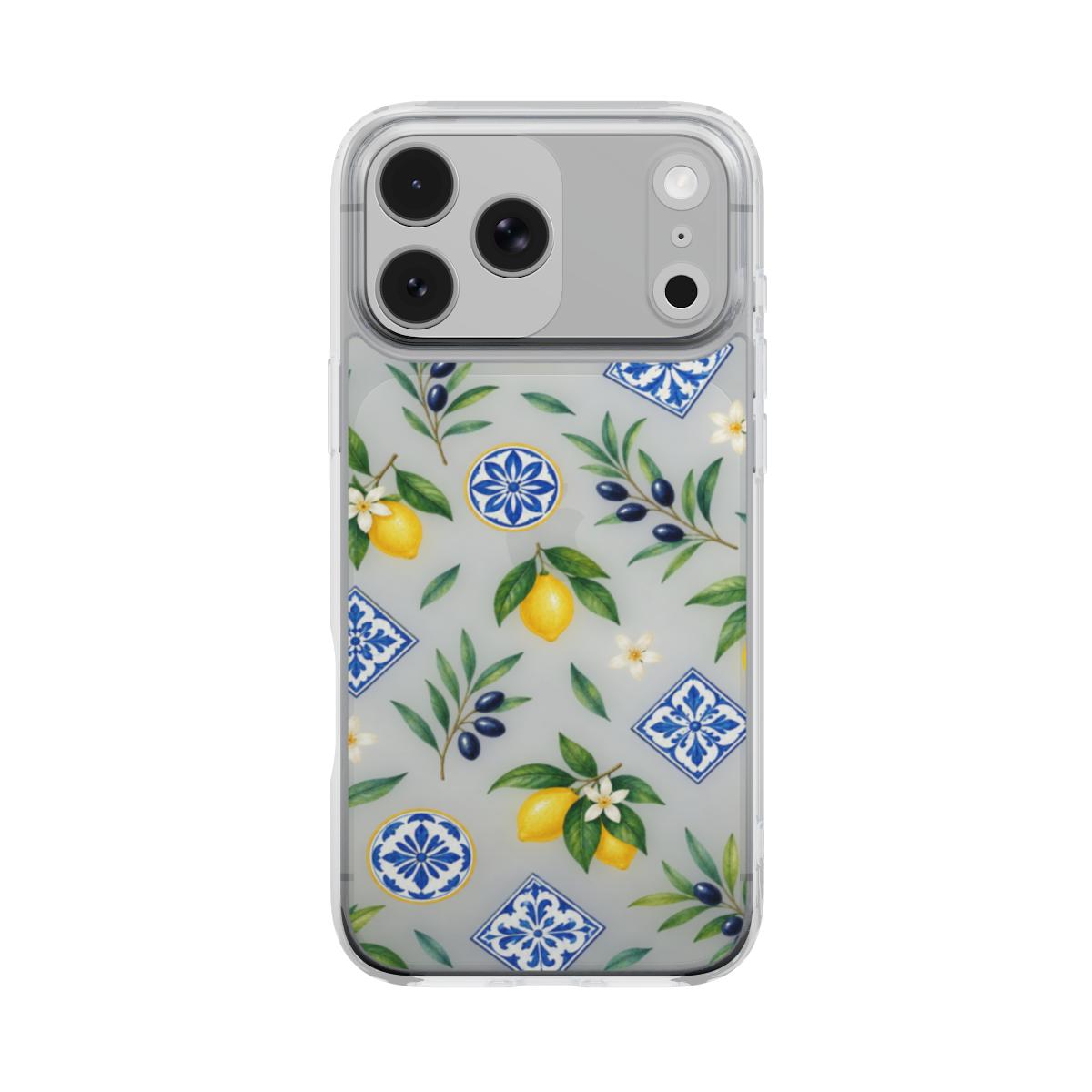 Greek Summer – Transparant Telefoonhoesje