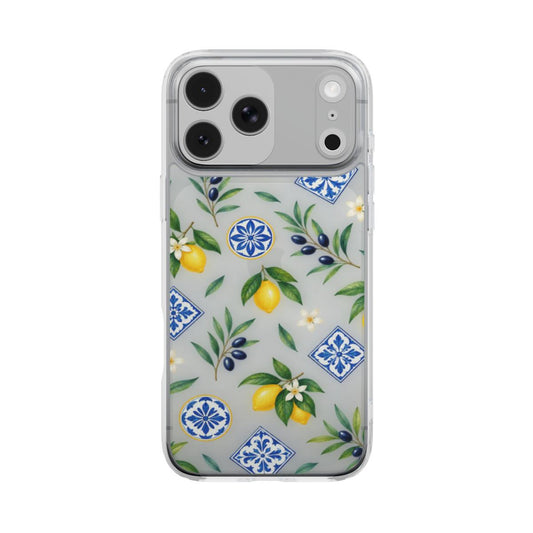 Greek Summer – Transparant Telefoonhoesje