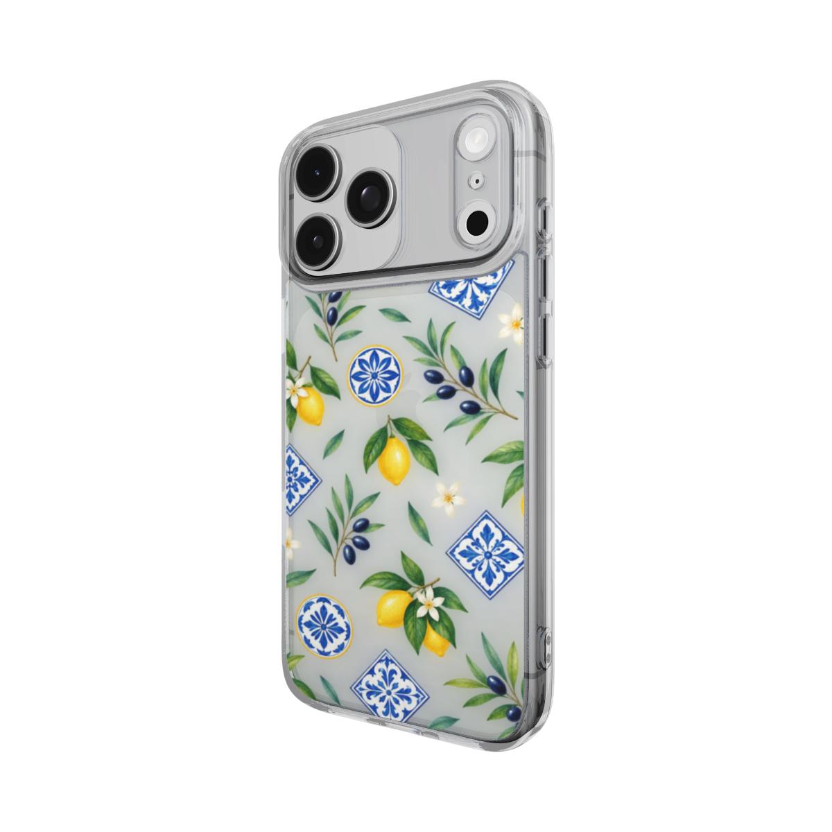 Greek Summer – Transparant Telefoonhoesje
