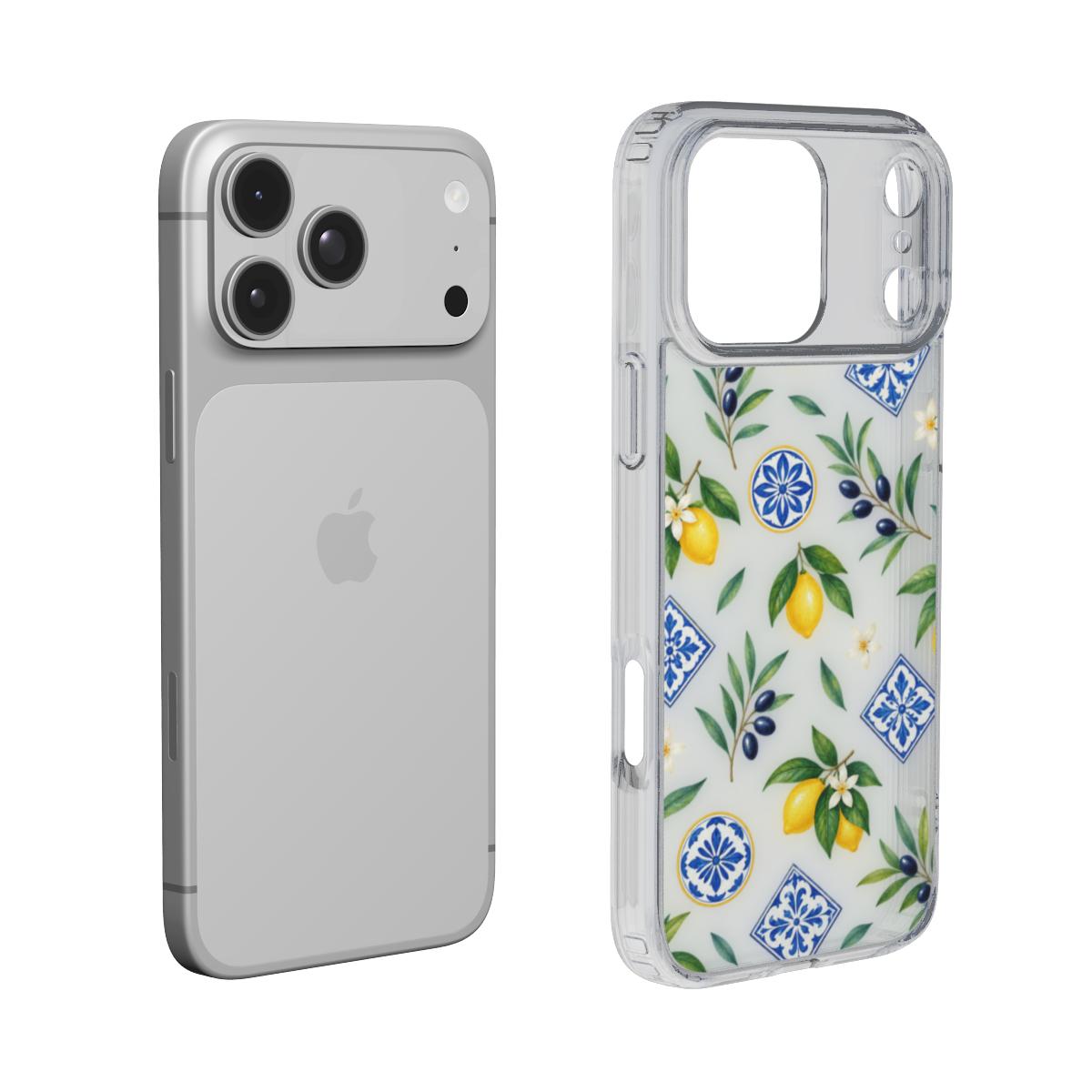 Greek Summer – Transparant Telefoonhoesje