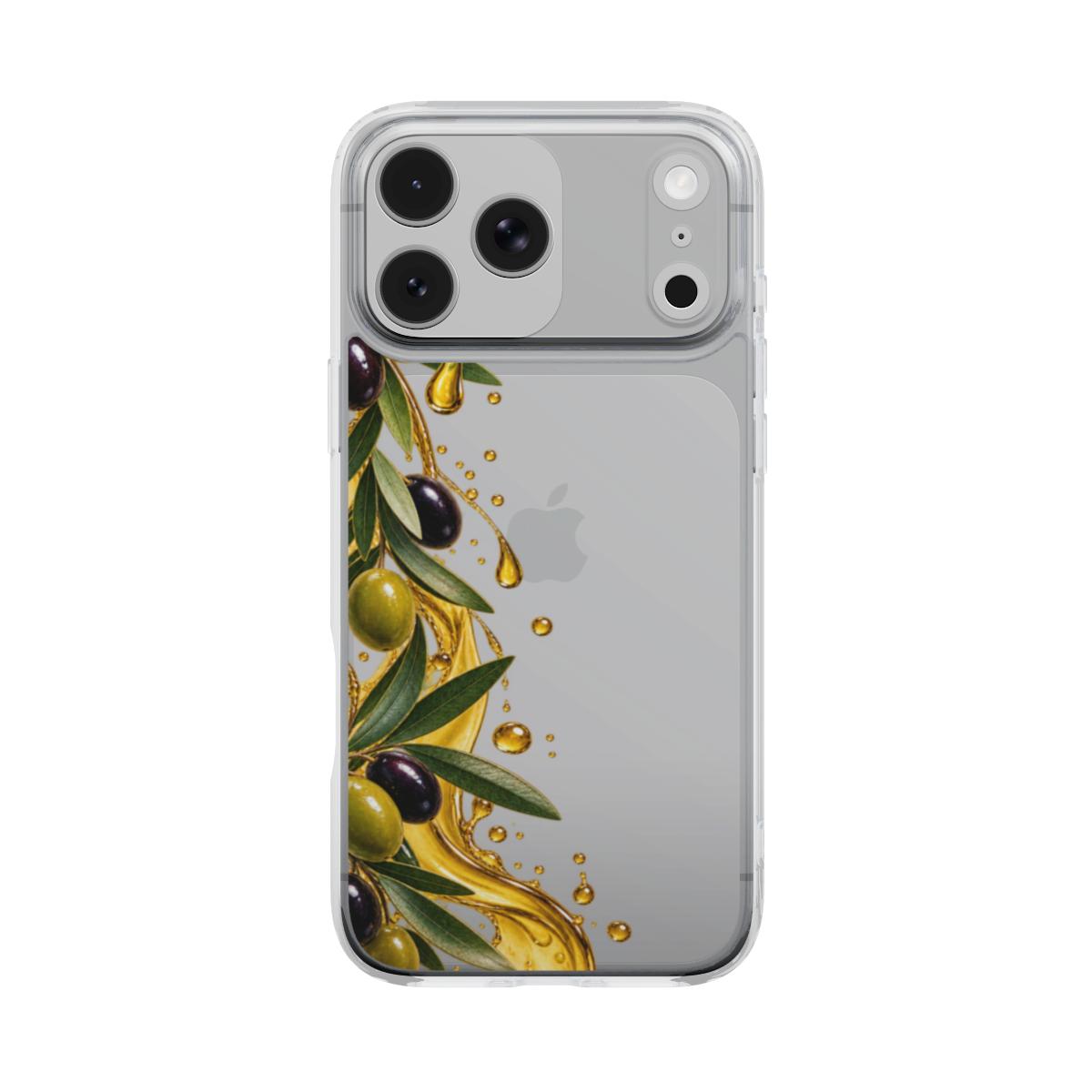 Liquid Gold – Transparant Telefoonhoesje