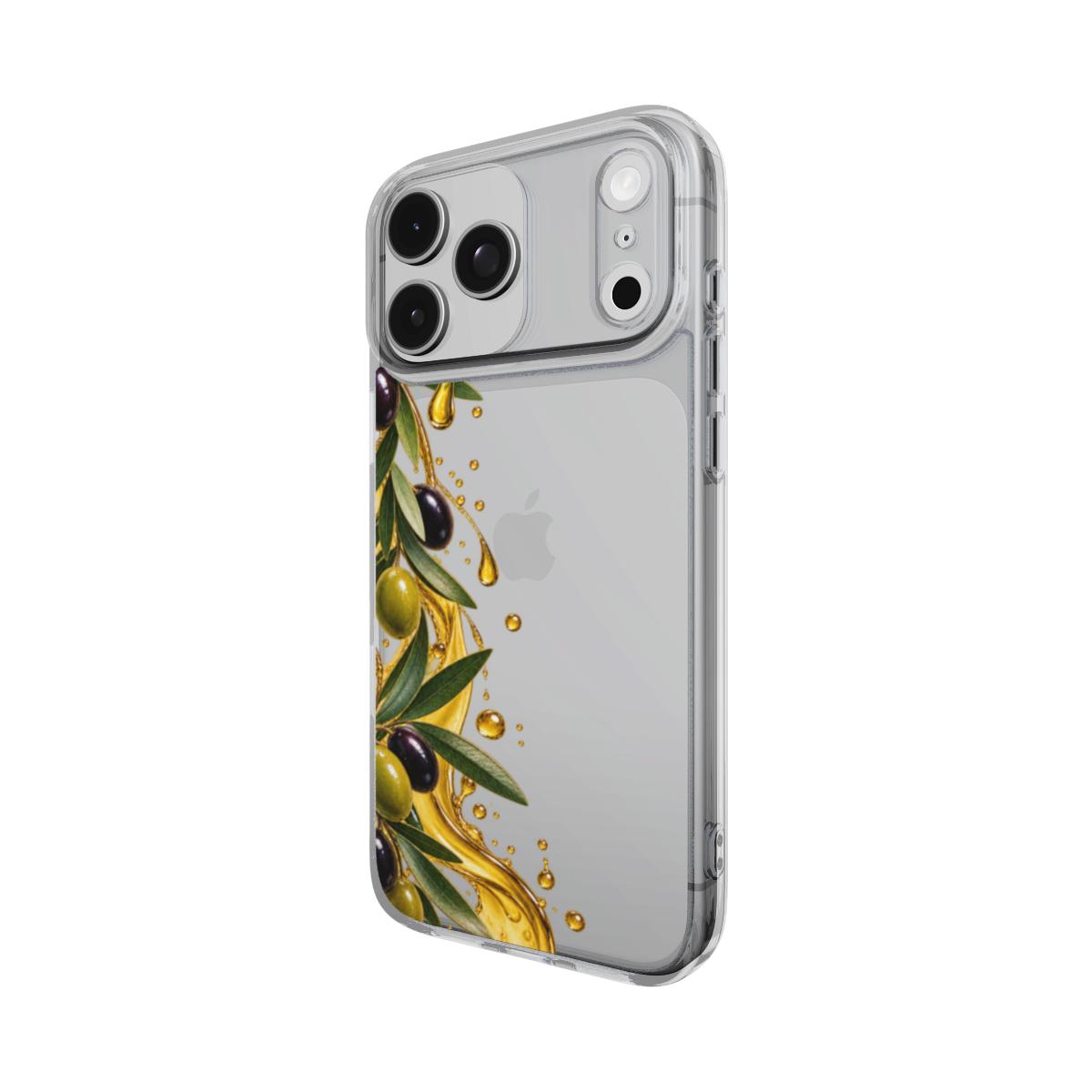 Liquid Gold – Transparant Telefoonhoesje