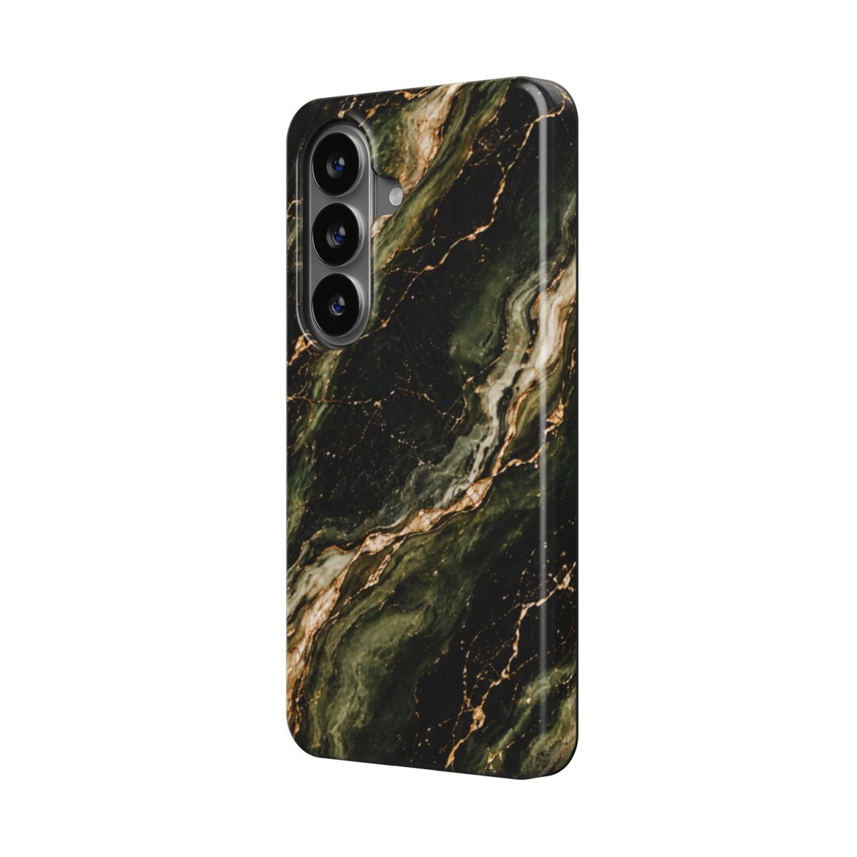 Golden Vein – Luxe Marmer Telefoonhoesje