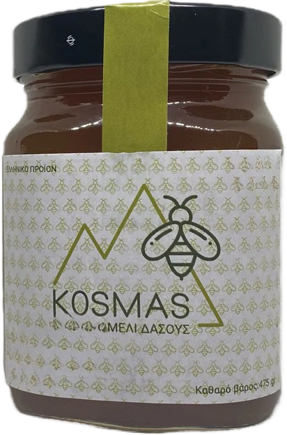 Honing 100% natuurlijk van Kosmas 475 gram