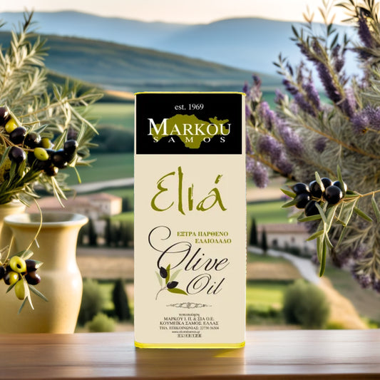 Markou Olijfolie 4 liter extra vergine van € 95 voor € 79,50