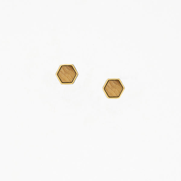 Exagono oorstekers van olijfhout | Olive Collection