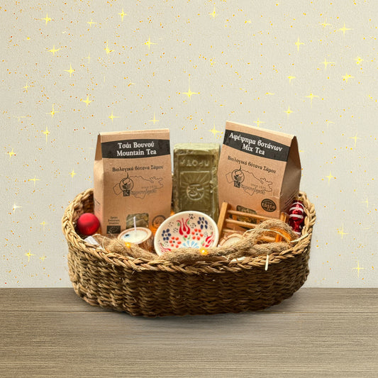 Geschenkset “Greek Tea & Olive Harmony” – €29,50
