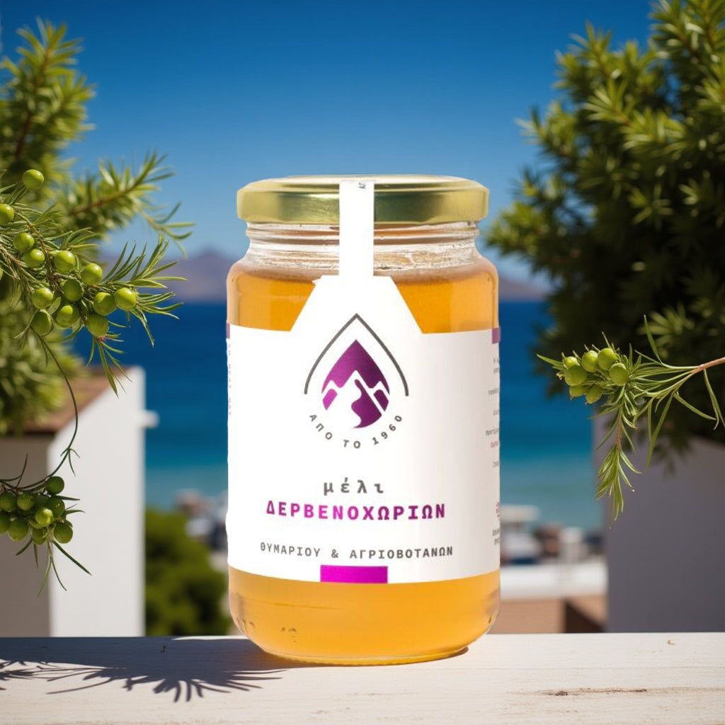 Ontdek Mouriki Honing uit Dervenochoria – 3 voor €30